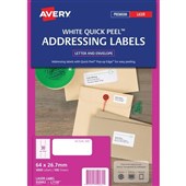 Avery White Address Laser Labels