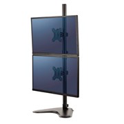 Fellowes 8044001 Professional Series Dual Stacking Monitor Arm Black