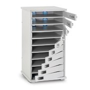 LapCabby 10Device Static AC Charging Locker for Laptops Tablets  Chromebooks up to 15 Horizontal
