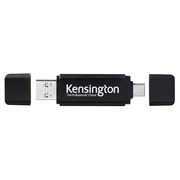 Kensington 96413225 Dual USBA  USBC 32gb USB Black