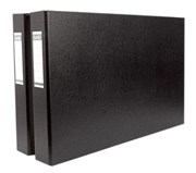 Bantex 100851429 Binder A3 4 DRing 38mm Landscape PP Black