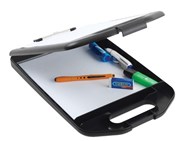 Celco 0280510 Clipboard A4 with Storage Black