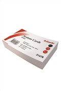 Esselte 31678 System Cards 127 x 76mm 5 x 3 Ruled White Pack 100