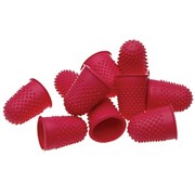 Rexel 23520303 Thimblettes Size 00 Orange Box 10