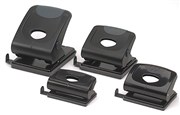 Marbig 88021 2 Hole Punch 12 Sheet Black