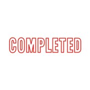 Staedtler 9SEN0162 Shiny Stamp PreInked Completed Outline Red