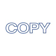 Staedtler 9SEN0023 Shiny Stamp PreInked Copy Outline Blue