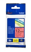 Brother TZE431 PTouch Tape Black on Red 12mm