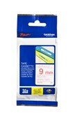 Brother TZE222 PTouch Tape Red on White 9mm