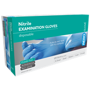 Aero Nitrile Gloves Powder Free Blue Small Box 100