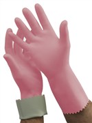 Gloves Silverlined Medium Pink Size 8
