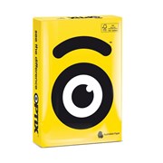 Optix Tinted Copy Paper A4 80gsm Tera Yellow Ream 500