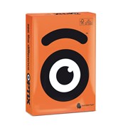 Optix Tinted Copy Paper A4 80gsm Janz Orange Ream 500
