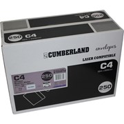 Envelope 6123412 for Laser Printers  C4 229 x 324mm  Strip Seal  Wallet Secretive Window Box 250