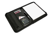 Marbig R90087 Compendium Zippered Pad Holder Black