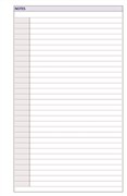 Dayplanner Refill Dk1007 Notes Desk