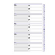 Debden Dayplanner Refill DK1001 AZ Tabs Desk