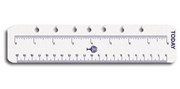 Debden Personal Refill PR2008 Today Ruler 15cm Pack 2