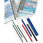 Fellowes Plastic Combs 12mm Black Box 100