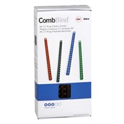 Fellowes Plastic Combs 14mm Black Box 100