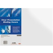 GBC Binding Cover A3 250 Micron Clear Pack 25