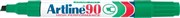 Artline 90 Permanent Marker Chisel 25mm Green