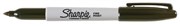 Sharpie 30051 Permanent Marker Fine Point 10mm Black