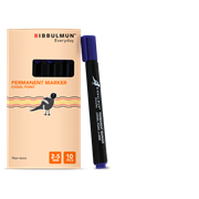 Bibbulmun Marker Permanent Chisel 271 Blue Box of 12 9027489