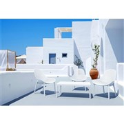 Siesta Sky Outdoor Comfort Lounge 4 Piece Set White