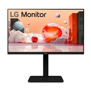 LG 24BA550 238 IPS FHD Monitor 19201080 169 5ms 100Hz DP HDMI VGA USB Speaker Pivot