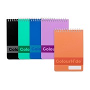 Marbig 1715499M Colourhide 96 Page Notebook Pocket Top Open 112 x 77mm