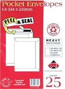 Envelope 906323 Pocket C5 229 x 162mm Zip Seal Gold 85Gsm Pack 25