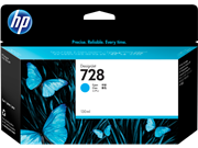 HP 728 Ink Cartridge F9J67A Cyan 130ml