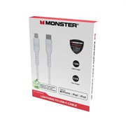 Monster MT12MLTOCTW Lightning to USBC Cable White 12m