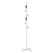 Kolo Coat  Hat Stand 1730mm H White Satin
