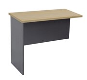 Desk Return 900mm W x 450mm D x 730mm H Natural Oak Ironstone