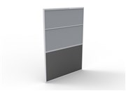 Rapid Screen 1650mm H x 1200mm W Grey