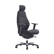 Impact Multi Shift Chair High Back  Headrest with Arms  Seat Slider Black